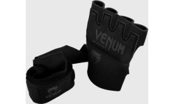 Боксёрские бинты Venum Kontact Gel Glove Wraps - Black/Black