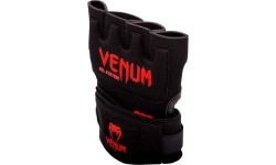Бинты боксёрские Venum Kontact Gel - чёрно/красные