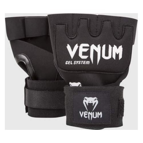 Боксёрские бинты Venum Gel Kontact Quick, чёрные