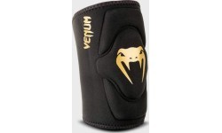 Наколенник с гелем Venum Kontact, чёрно-золотой