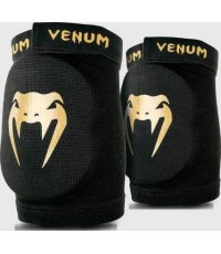 Защита локтя Venum Kontact, чёрно-золотая