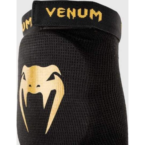 Защита локтя Venum Kontact, чёрно-золотая