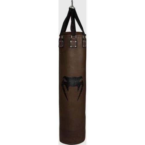 Venum Vintage Heavy Bag - Brown - Filled - Cowhide Leather
