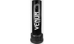Боксёрский мешок Venum Flex, напольный - чёрный/белый