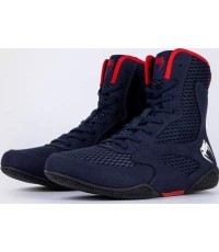 Боксерские туфли Venum Contender - темно-синий/красный
