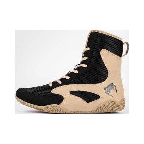 Venum Contender Boxing Shoes - Black/Sand
