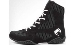 Venum Contender Boxing Shoes - Black/White