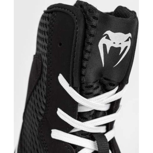 Venum Contender Boxing Shoes - Black/White