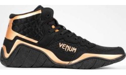 Борцовки Venum Elite, чёрные/бронзовые