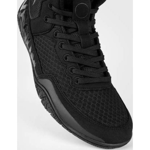 Venum Elite Wrestling Shoes - Black/Black