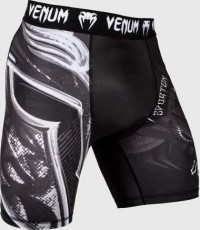 Vale Tudo šorti Venum Gladiator 3.0 - melni/balti