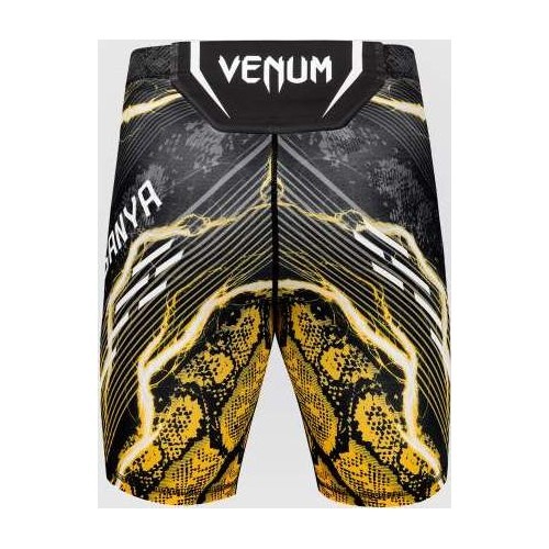 Шорты Vale Tudo UFC Adrenaline Unrivaled by Venum для мужчин, черно-золотые, Israel Adesanya