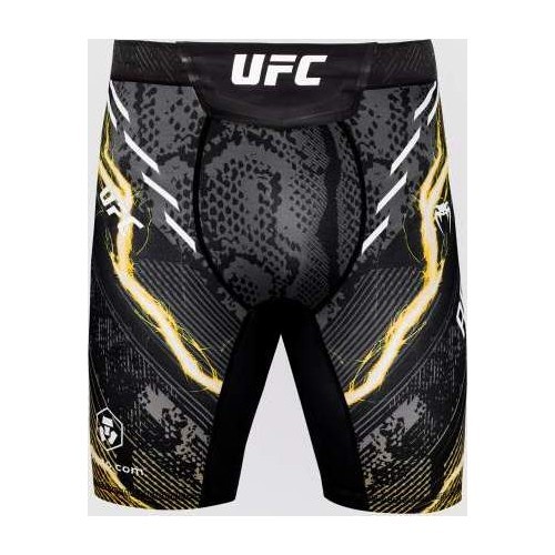 Шорты Vale Tudo UFC Adrenaline Unrivaled by Venum для мужчин, черно-золотые, Israel Adesanya