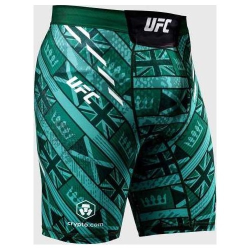UFC Adrenaline Unrivaled by Venum Vale Tudo vīriešu šorti, zaļi, Leon Edwards