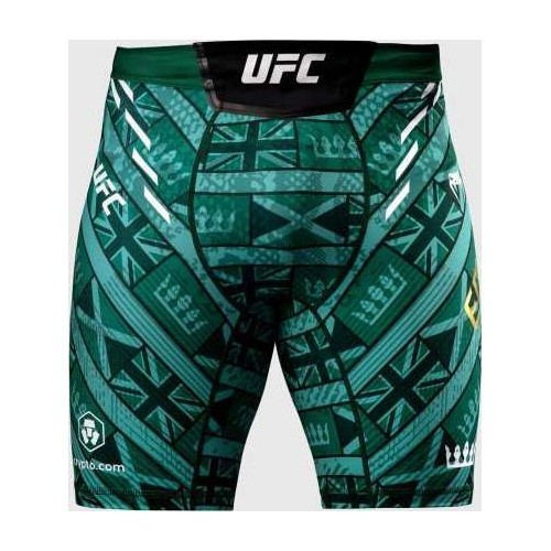UFC Adrenaline Unrivaled by Venum Vale Tudo Short For Men's - Green - Leon Edwards