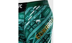 Мужские шорты UFC Adrenaline Unrivaled by Venum Vale Tudo, зелёные, Leon Edwards