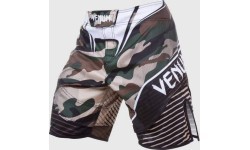 Fight Shorts Venum Camo Hero - Green/Brown