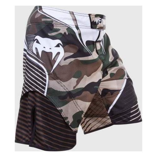 MMA šorti Venum Camo Hero, zaļi/brūni