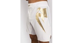Venum Light 5.0 Fight Shorts - White/Gold