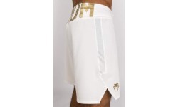 Venum Light 5.0 Fight Shorts - White/Gold