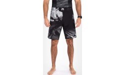 Venum Gorilla Jungle Fightshort - Black/White