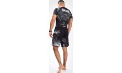 MMA šorti Venum Gorilla Jungle, melni/balti
