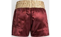 Venum Classic Muay Thai šorti - bordo/zelta/balti