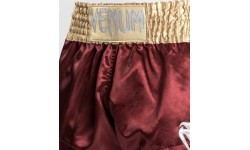 Venum Classic Muay Thai šorti - bordo/zelta/balti