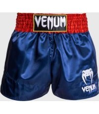 Venum Classic Muay Thai šorti, zili/sarkani/balti