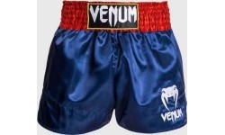 Venum Classic - Muay Thai short - Blue/Red/White