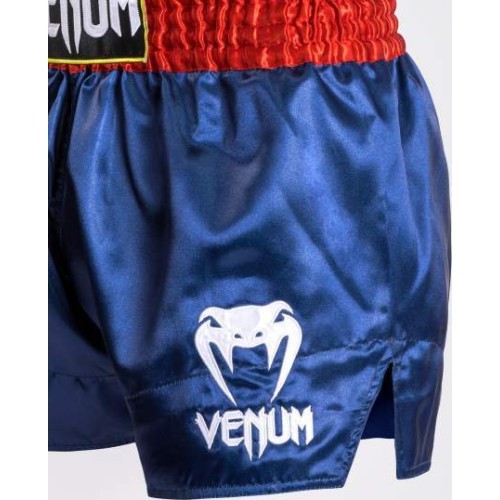 Venum Classic - Muay Thai short - Blue/Red/White