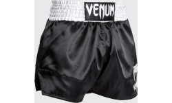 Шорты Muay Thai Venum Classic, черный/белый/белый