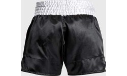 Venum Classic Muay Thai šorti, melns/balts/balts