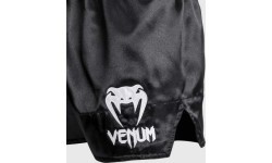 Venum Classic - Muay Thai Short Black/White/White