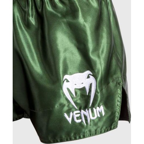 Venum Classic Muay ThaÃ¯ Short Khaki/White