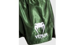 Venum Classic Muay ThaÃ¯ Short Khaki/White