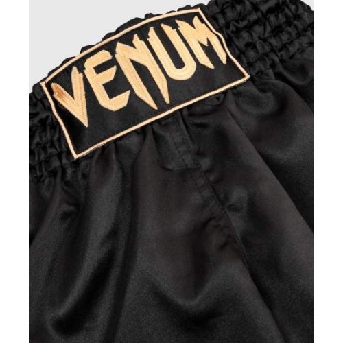 Muay Thai šorti Venum Classic – melns/zelts