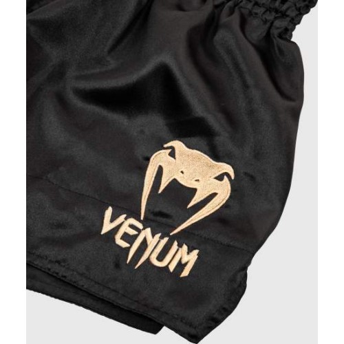 Muay Thai šorti Venum Classic – melns/zelts