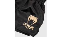 Muay Thai šorti Venum Classic – melns/zelts