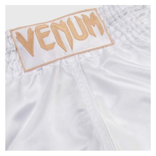 Muay Thai Shorts Venum Classic - White/Gold
