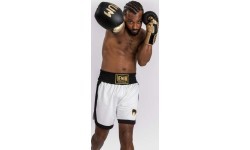 Venum Classic Boxing Shorts - White/Black