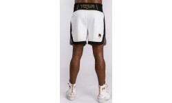 Venum Classic Boxing Shorts - White/Black