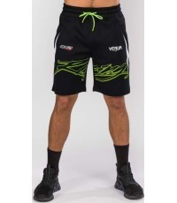 Vīriešu kokvilnas šorti Venum x Bud Racing – melni/balti/zaļi