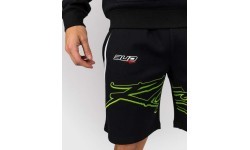 Мужские хлопковые шорты Venum x Bud Racing – чёрный/белый/зелёный