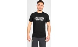 Футболка Venum Absolute 2.0, приталенный крой, черный/серебристый