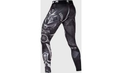 Kompresijas legingi Venum Gladiator 3.0, melni/balti