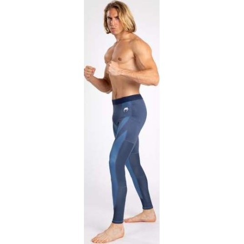 Venum Attack Men's Spats - Navy Blue