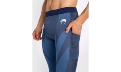 Venum Attack Men's Spats - Navy Blue