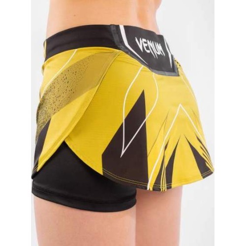 UFC Venum Authentic Fight Night sieviešu skorts – dzeltens