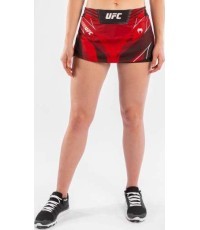 UFC Venum Authentic Fight Night sieviešu svārki-šorti – sarkani